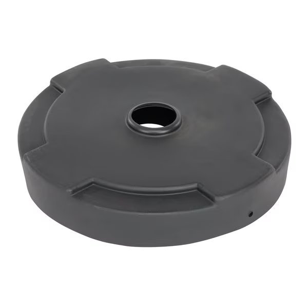 DRUM RECYCLING LID 55 GAL DRUM BLACK, Vestil, Mfr#: DC-P-55-CAN-BK